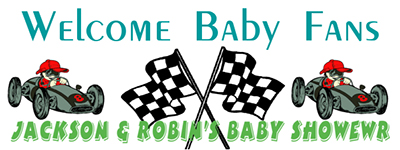 Birthday Banner Design - baby shower